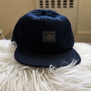 Faherty Wool Navy Blue Cap